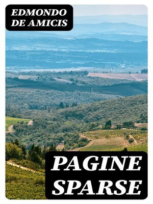 cover image of Pagine sparse